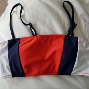 NEW Cupshe bandeau bikini swim top Medium
